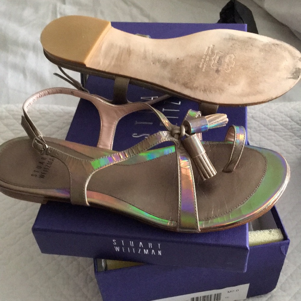 Stuart Weitzman toe sandals